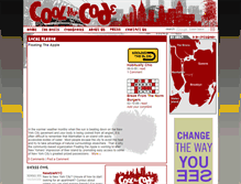 Tablet Screenshot of coolinyourcode.com